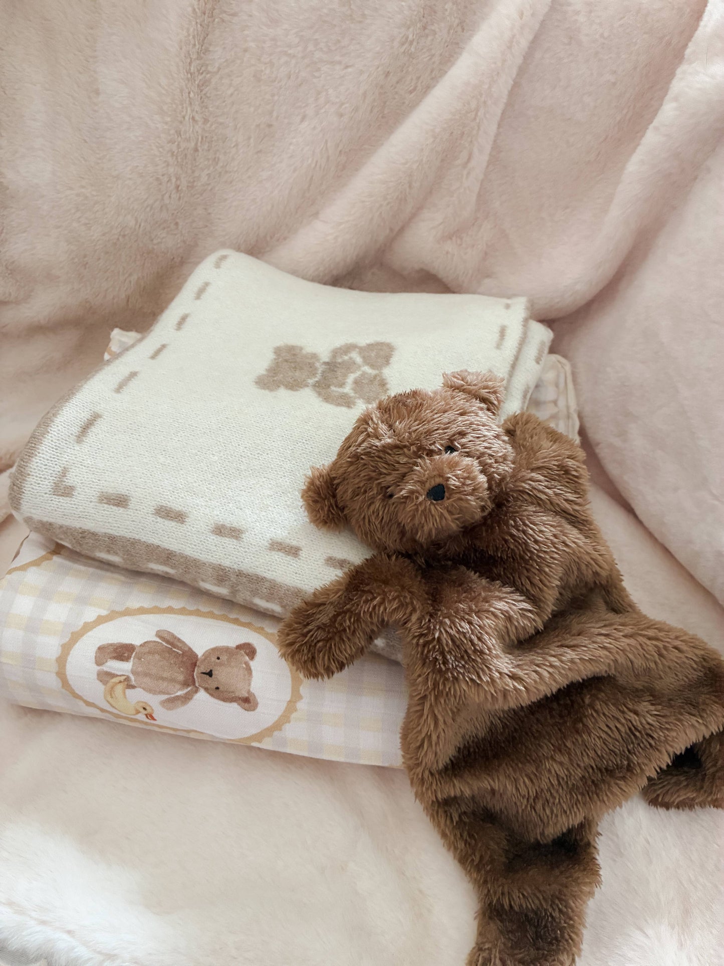 Little Ted Comforter Toy