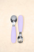 Silicone Cutlery Set - Lilac