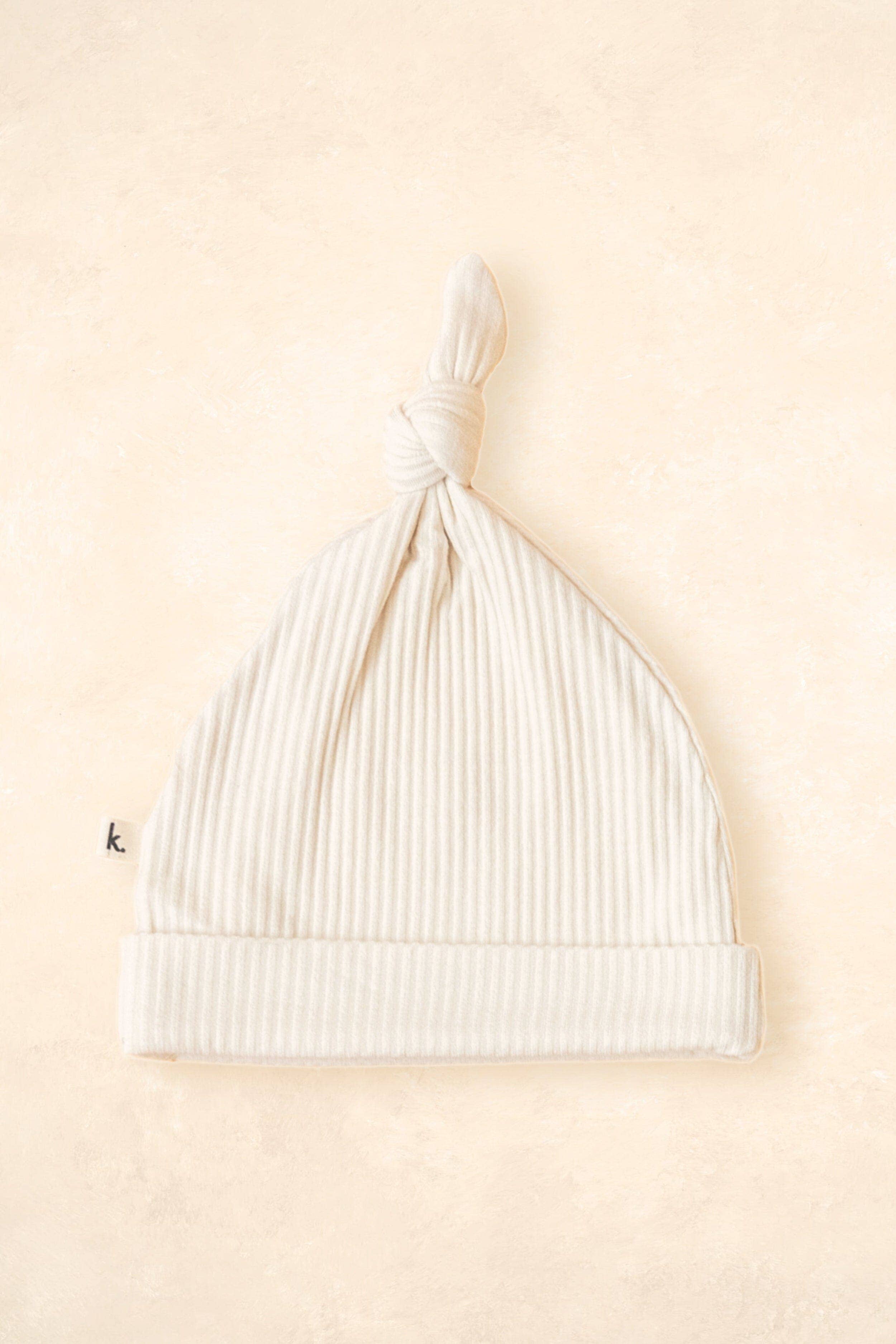 Bamboo Stretch Beanie - Ivory