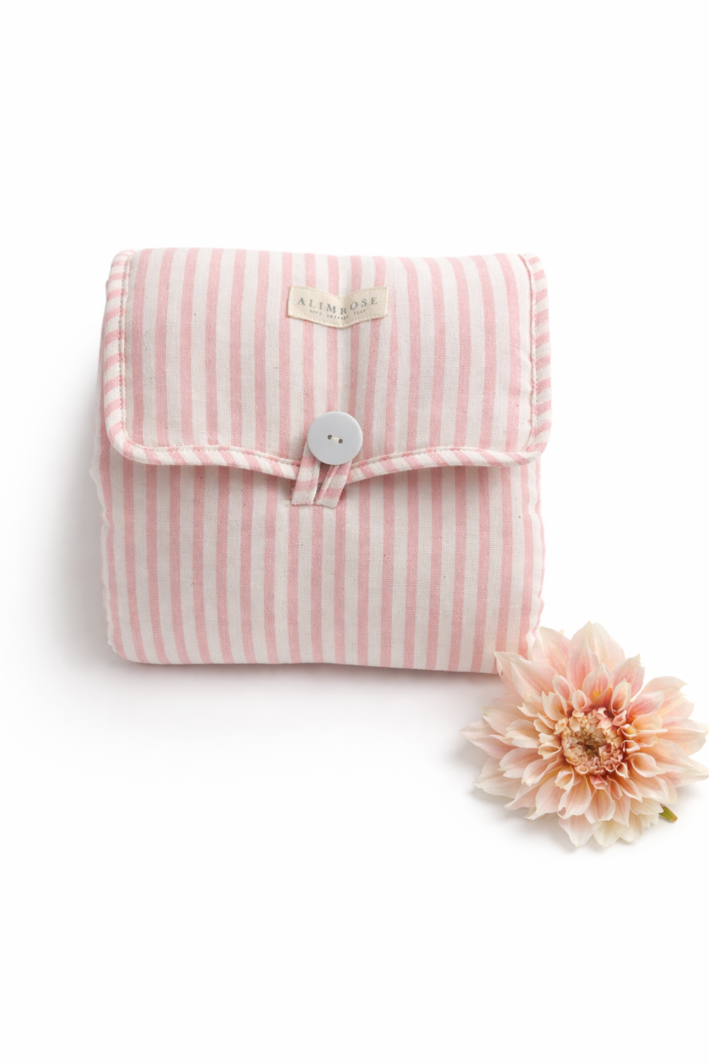Little Traveller Change Mat Pink Stripe