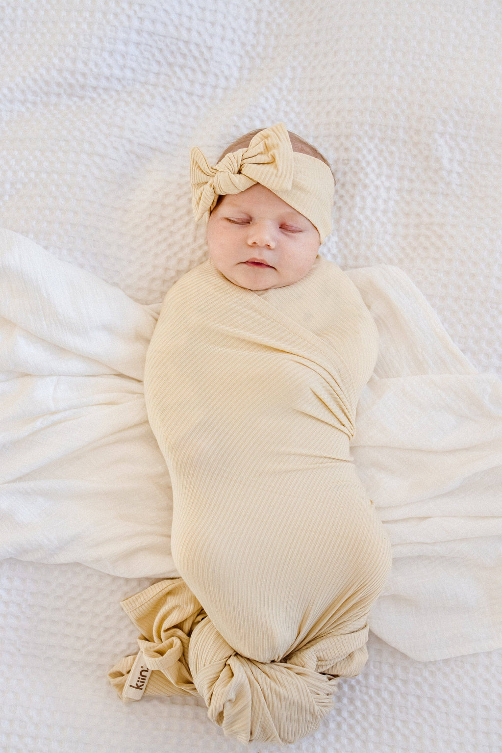 Bamboo Stretch Swaddle: Oat