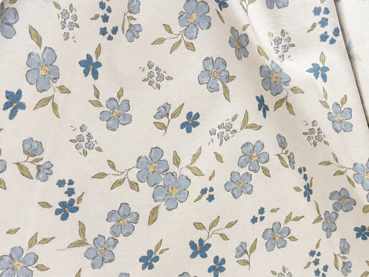 Forget Me Not Cot Sheet