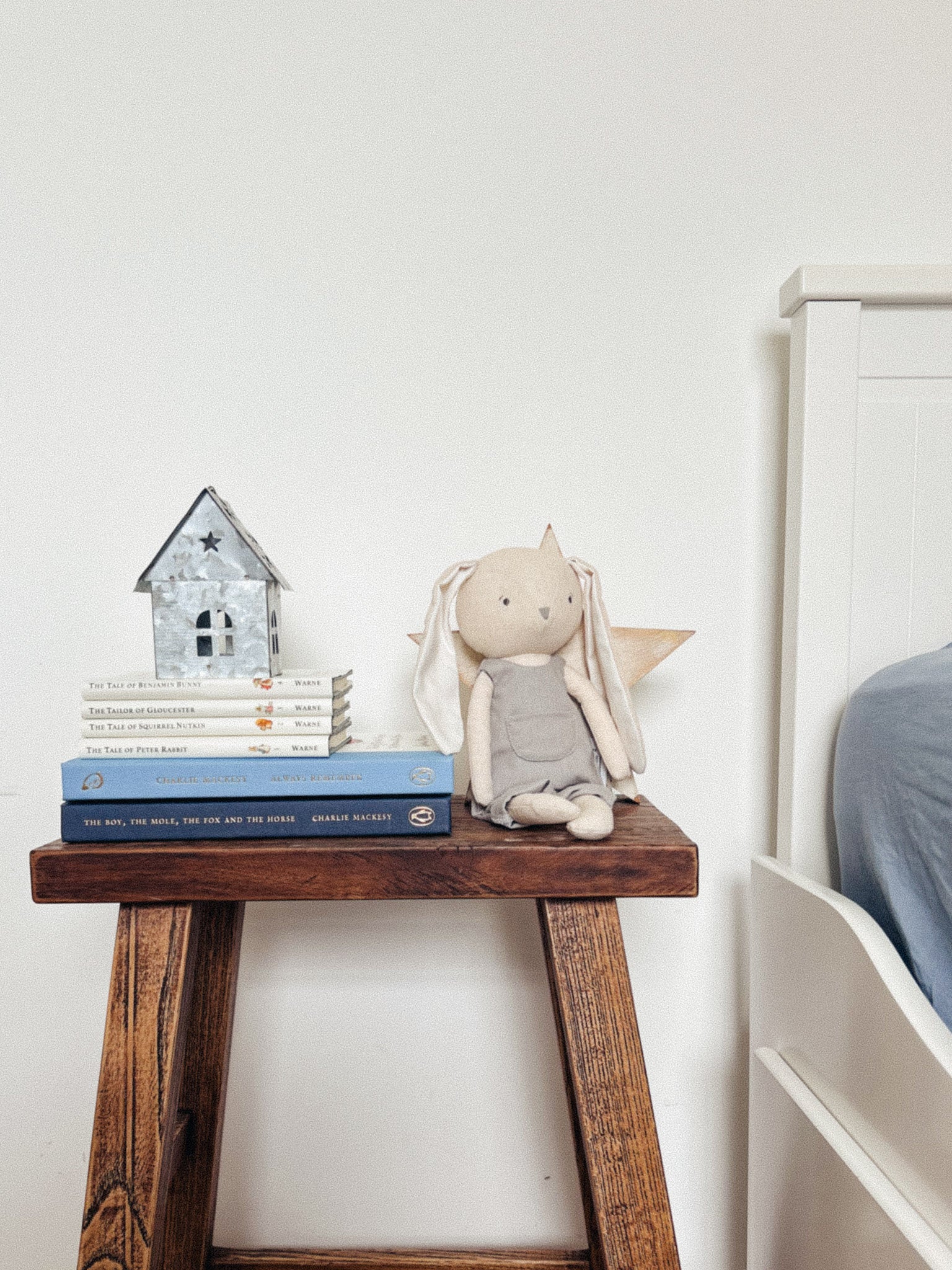 Oliver Bunny 28cm Grey