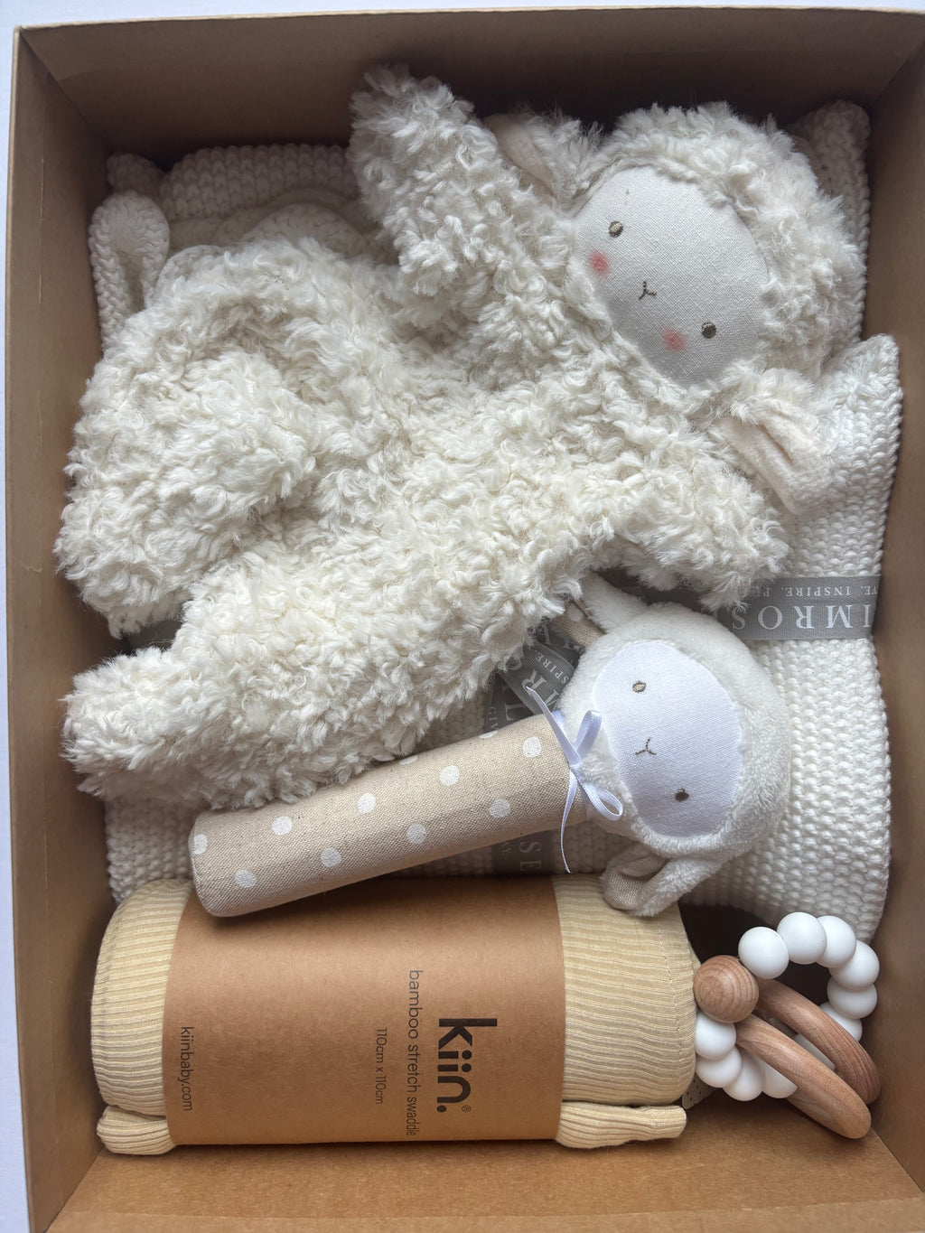 Unisex Baby Bundle White/Beige