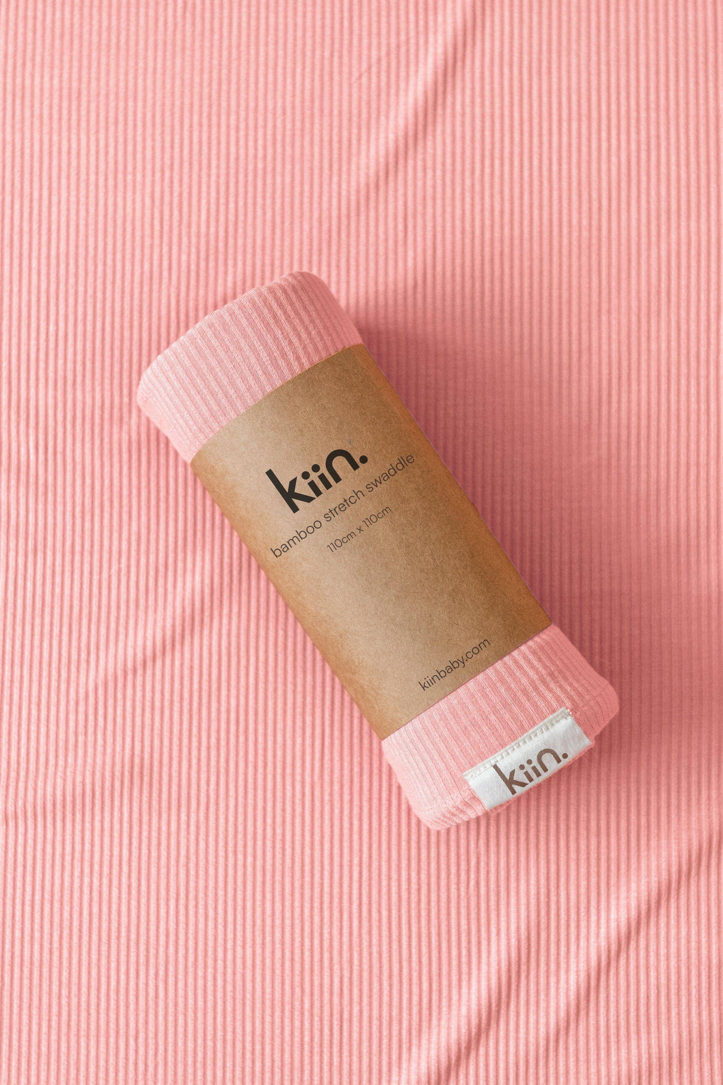 Bamboo Stretch Swaddle: Peony