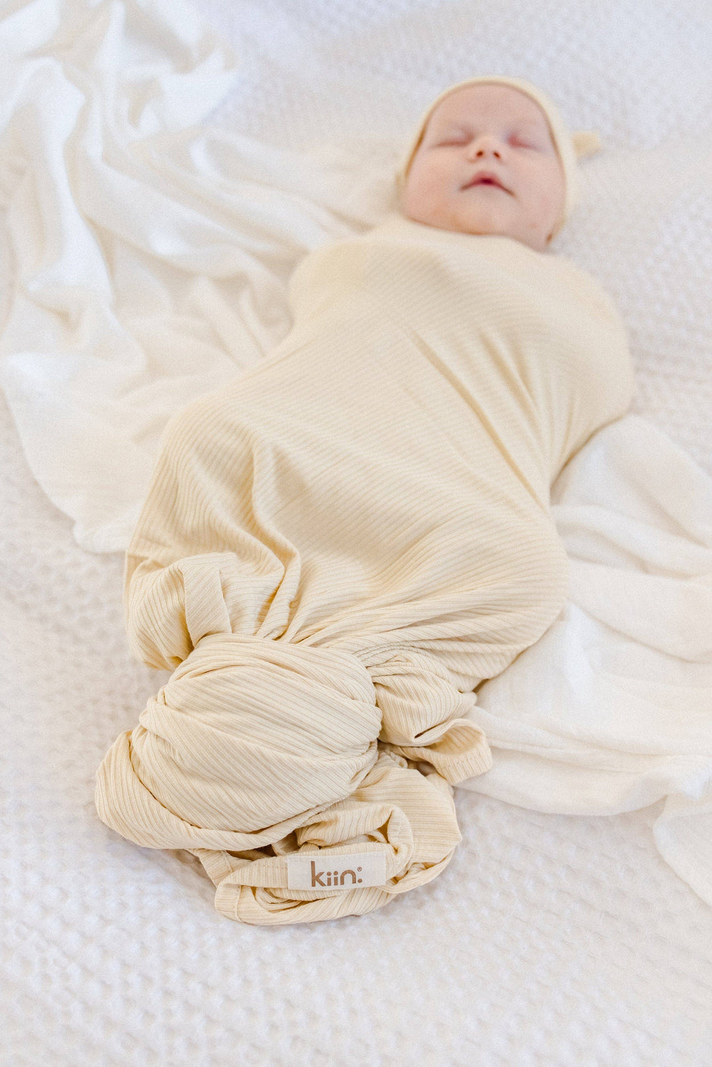 Bamboo Stretch Swaddle: Oat