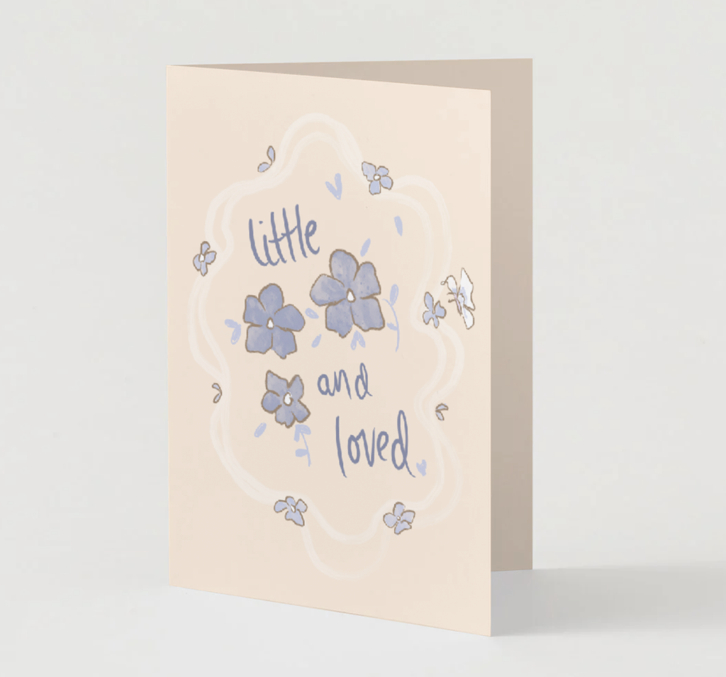 Little and loved blue card