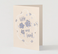 Little and loved blue card