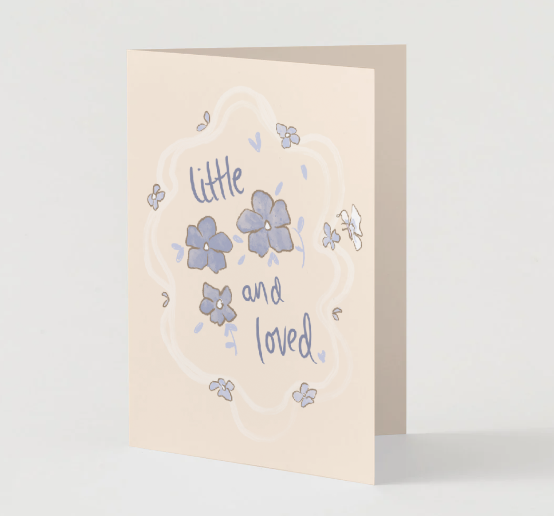 Little and loved blue card
