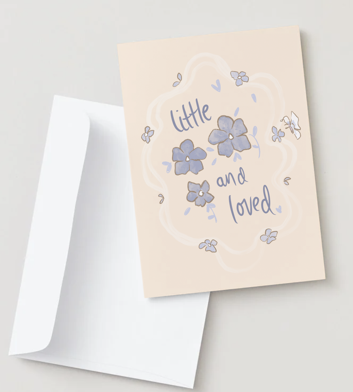Little and loved blue card